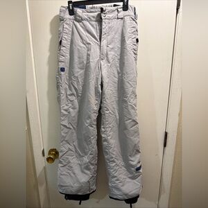 Men's Gray Snow Pants